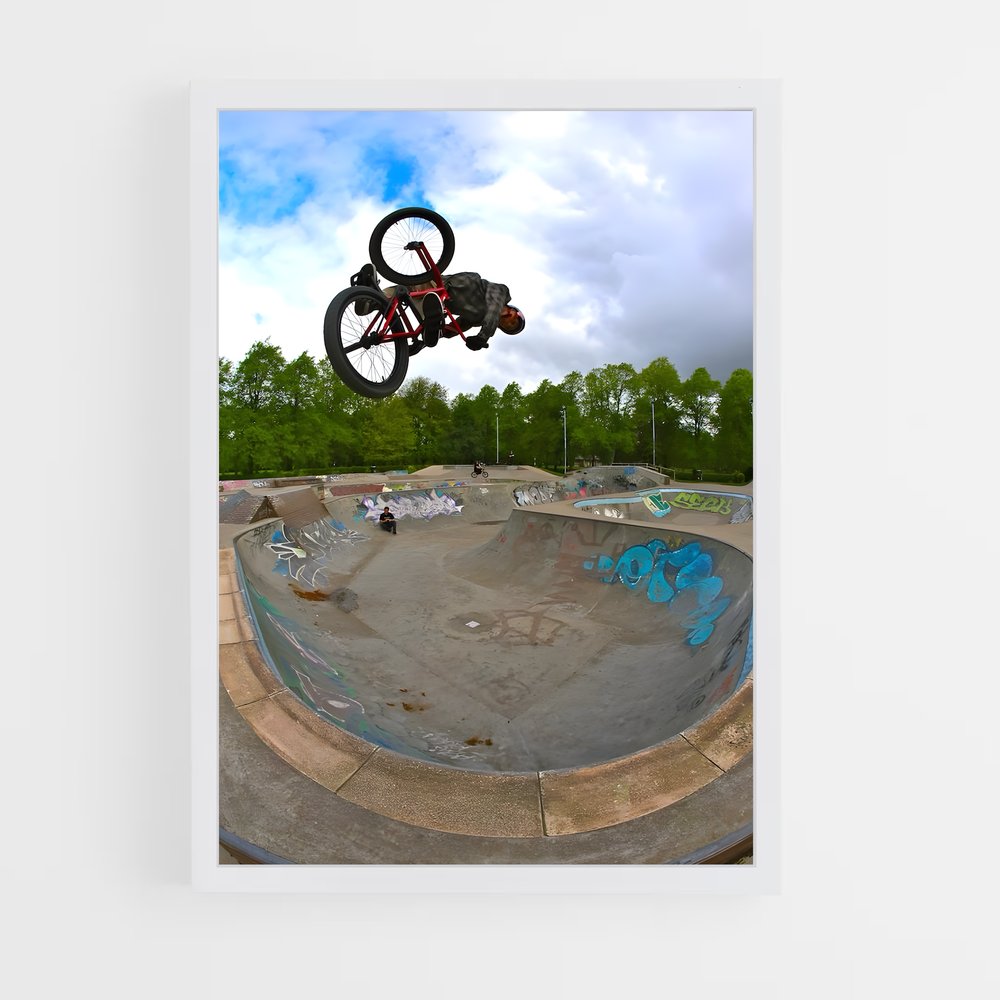 Poster Airborne Skate – affiche BMX (vue 3)